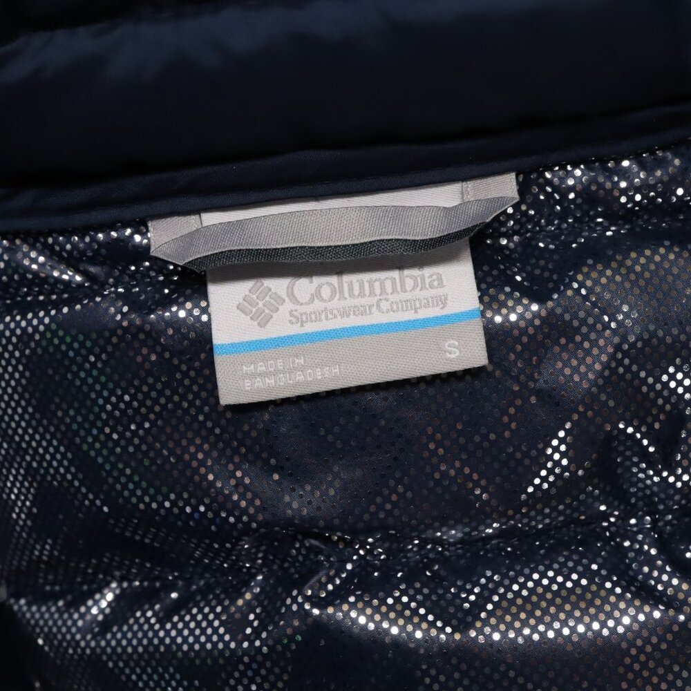 Columbia Mens POWDER LITE 2 Navy Blue Winter Jacket Omni-Heat Size Small NWT - Picture 9 of 13
